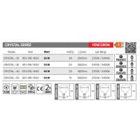 Horoz Crystal-50 50W LED Kristal Torch Ampul 001-016-1050