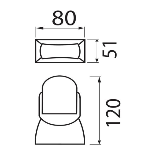 Horoz Megane  Su Geçirmez Sensör (Max. 1200W) 088-001-0008-0020